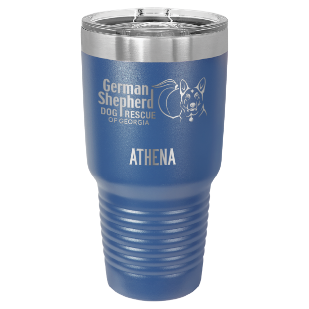 German Shepherd Dog Rescue of Georgia 30 oz. Tumbler - Laser Engraved