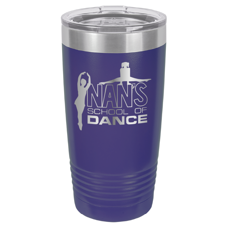 Nan's School of Dance 20 oz. Laser Engraved Tumbler
