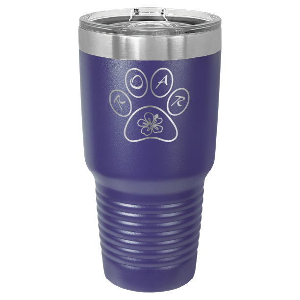 ROAR NC 30 oz. Tumbler - Laser Engraved