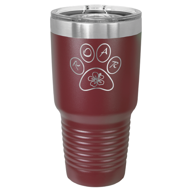 ROAR NC 30 oz. Tumbler - Laser Engraved