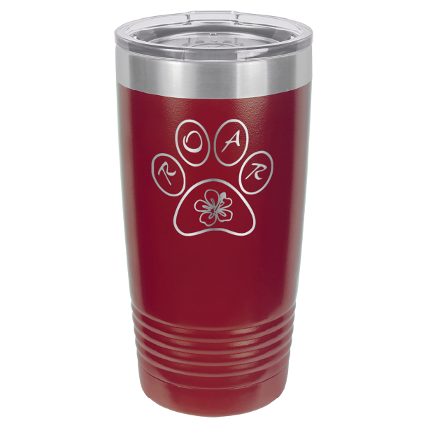 ROAR NC 20 oz. Tumbler - Laser Engraved