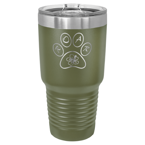 ROAR NC 30 oz. Tumbler - Laser Engraved
