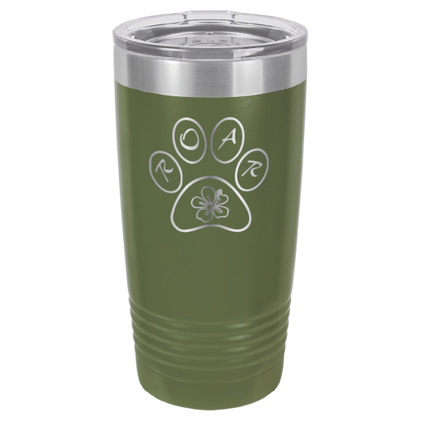 ROAR NC 20 oz. Tumbler - Laser Engraved