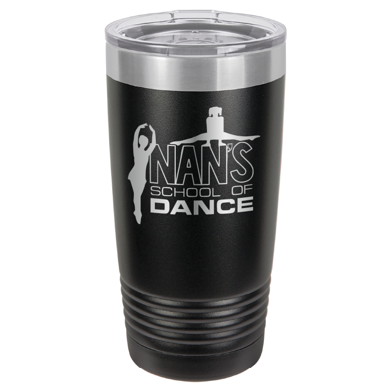 Nan's School of Dance 20 oz. Laser Engraved Tumbler
