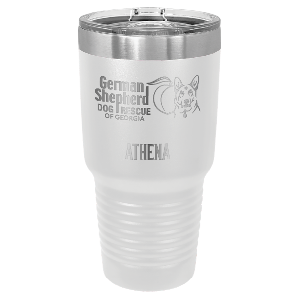 German Shepherd Dog Rescue of Georgia 30 oz. Tumbler - Laser Engraved