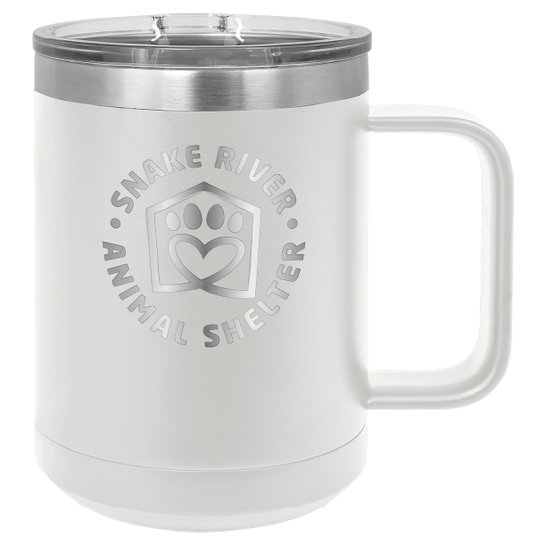 Snake River Animal Shelter 15 oz. Coffee Cup - Laser Engraved