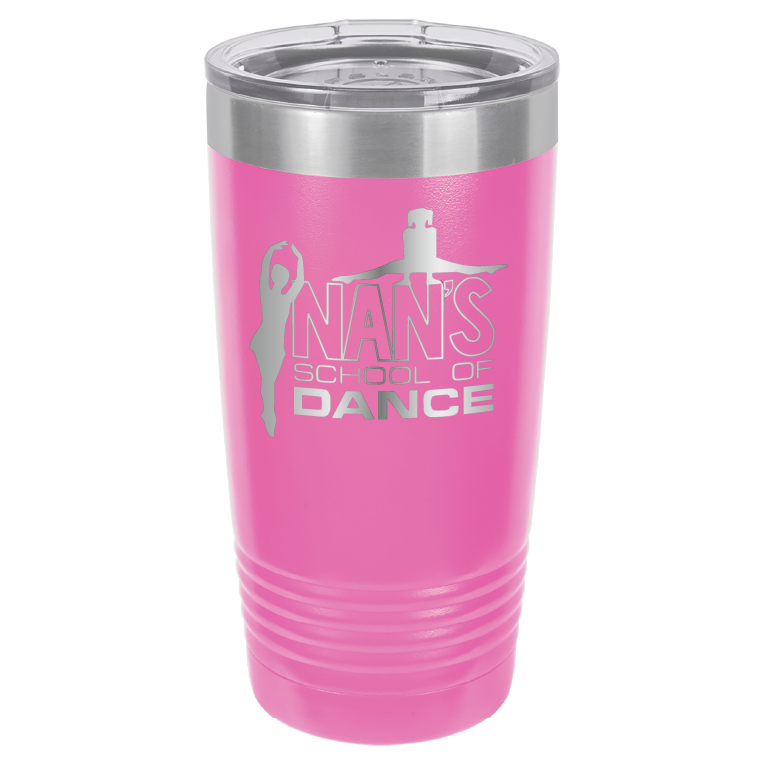 Nan's School of Dance 20 oz. Laser Engraved Tumbler