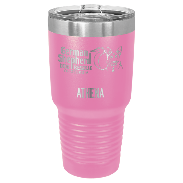 German Shepherd Dog Rescue of Georgia 30 oz. Tumbler - Laser Engraved