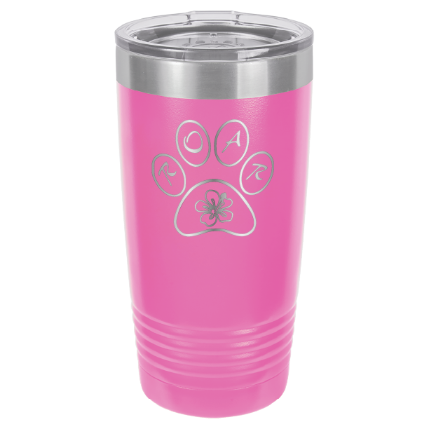 ROAR NC 20 oz. Tumbler - Laser Engraved