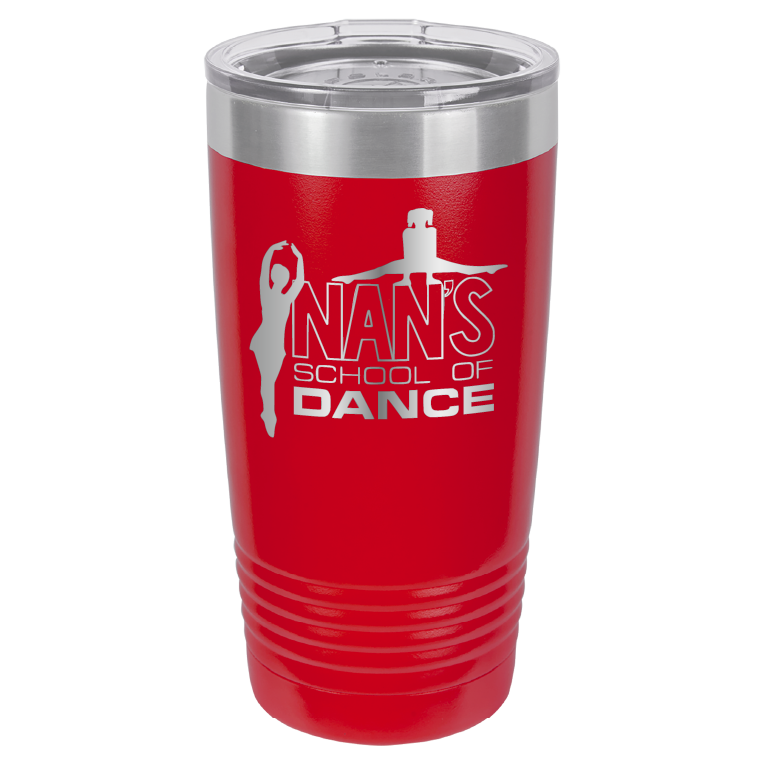 Nan's School of Dance 20 oz. Laser Engraved Tumbler