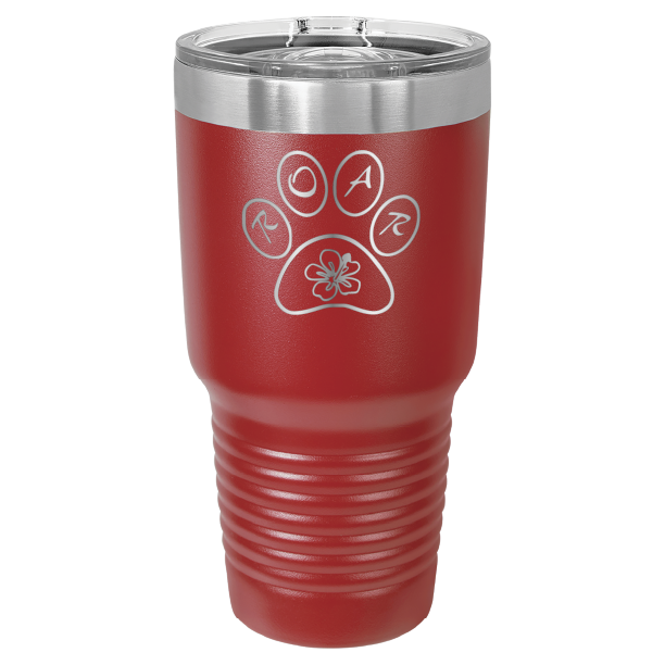 ROAR NC 30 oz. Tumbler - Laser Engraved