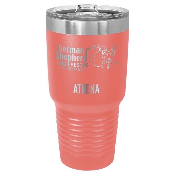 German Shepherd Dog Rescue of Georgia 30 oz. Tumbler - Laser Engraved