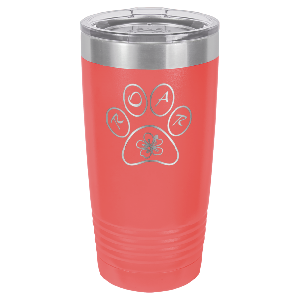 ROAR NC 20 oz. Tumbler - Laser Engraved