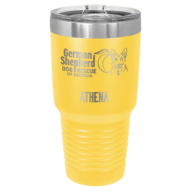 German Shepherd Dog Rescue of Georgia 30 oz. Tumbler - Laser Engraved