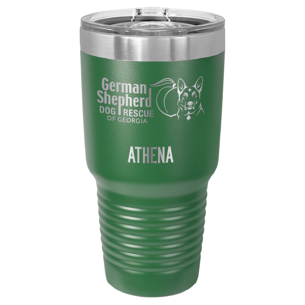 German Shepherd Dog Rescue of Georgia 30 oz. Tumbler - Laser Engraved