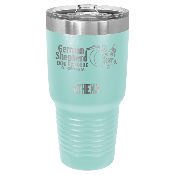 German Shepherd Dog Rescue of Georgia 30 oz. Tumbler - Laser Engraved
