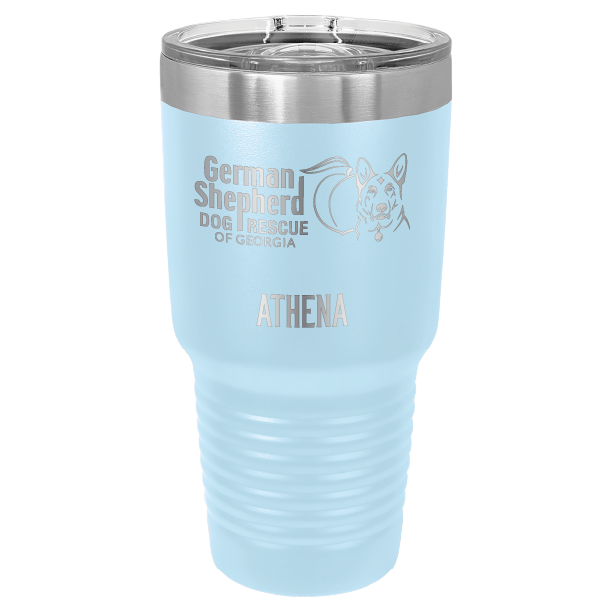German Shepherd Dog Rescue of Georgia 30 oz. Tumbler - Laser Engraved