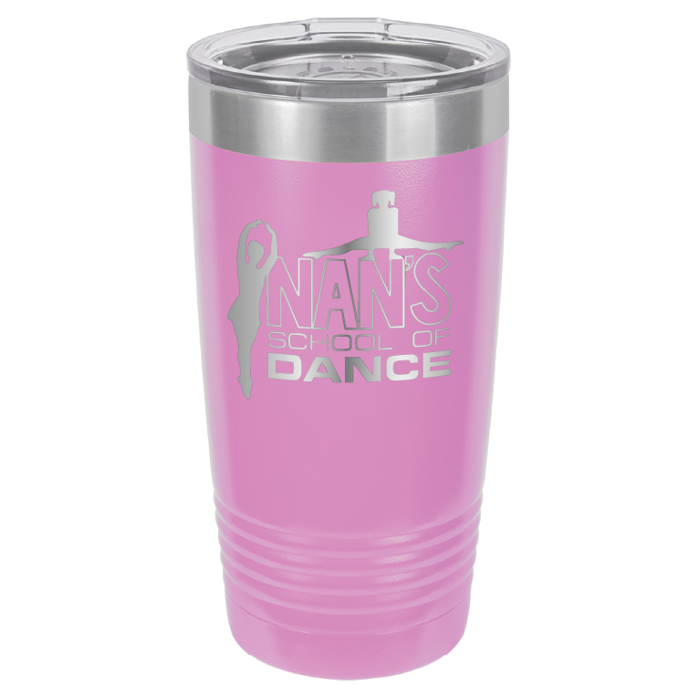 Nan's School of Dance 20 oz. Laser Engraved Tumbler