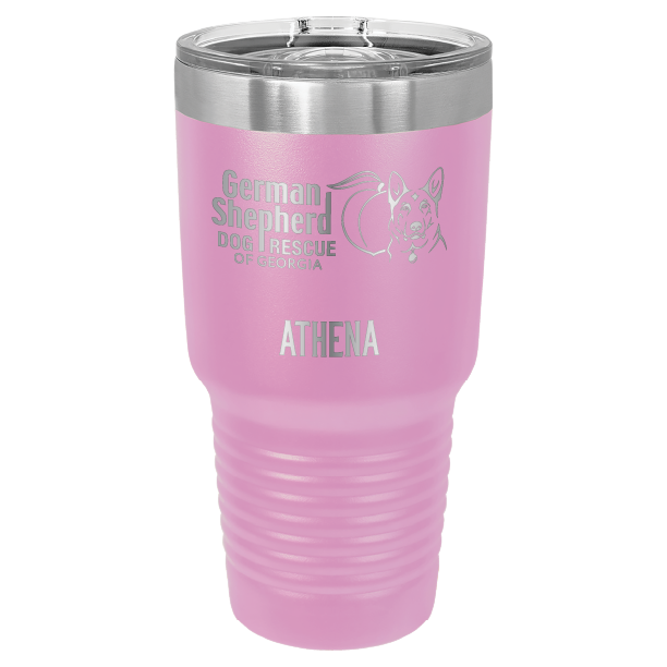 German Shepherd Dog Rescue of Georgia 30 oz. Tumbler - Laser Engraved