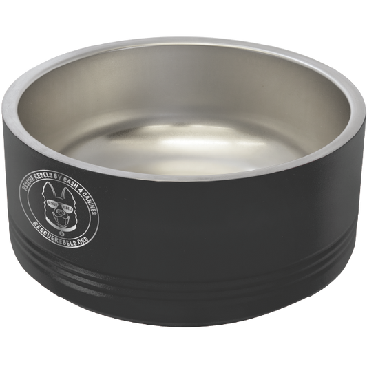 Rescue Rebels Laser Engraved Pet Bowl