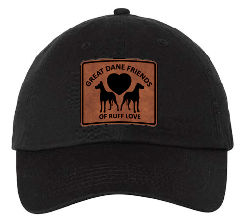 Great Dane Friends Patch Hats