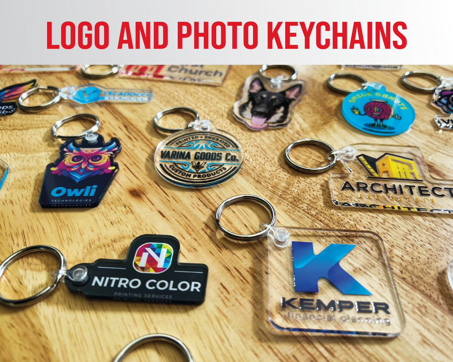 Custom Acrylic Keychains