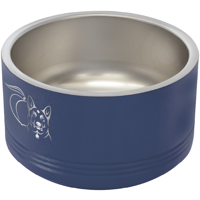 German Shepherd Rescue of Georgia Laser Engraved Pet Bowl
