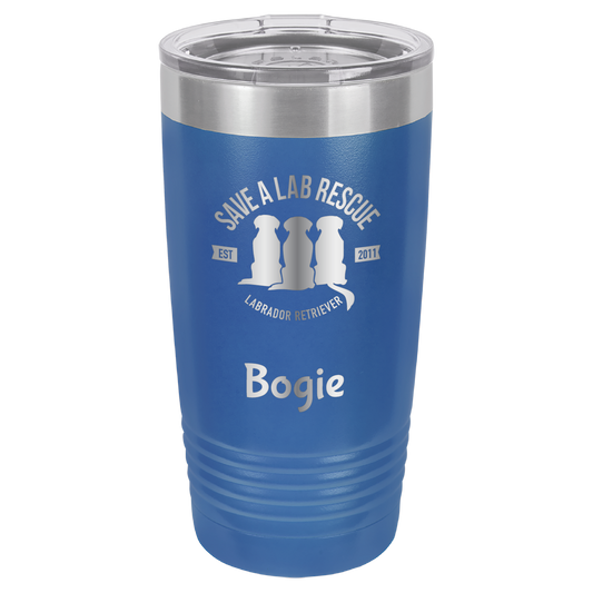 Save A Lab Rescue 20 oz. Tumbler - Laser Engraved