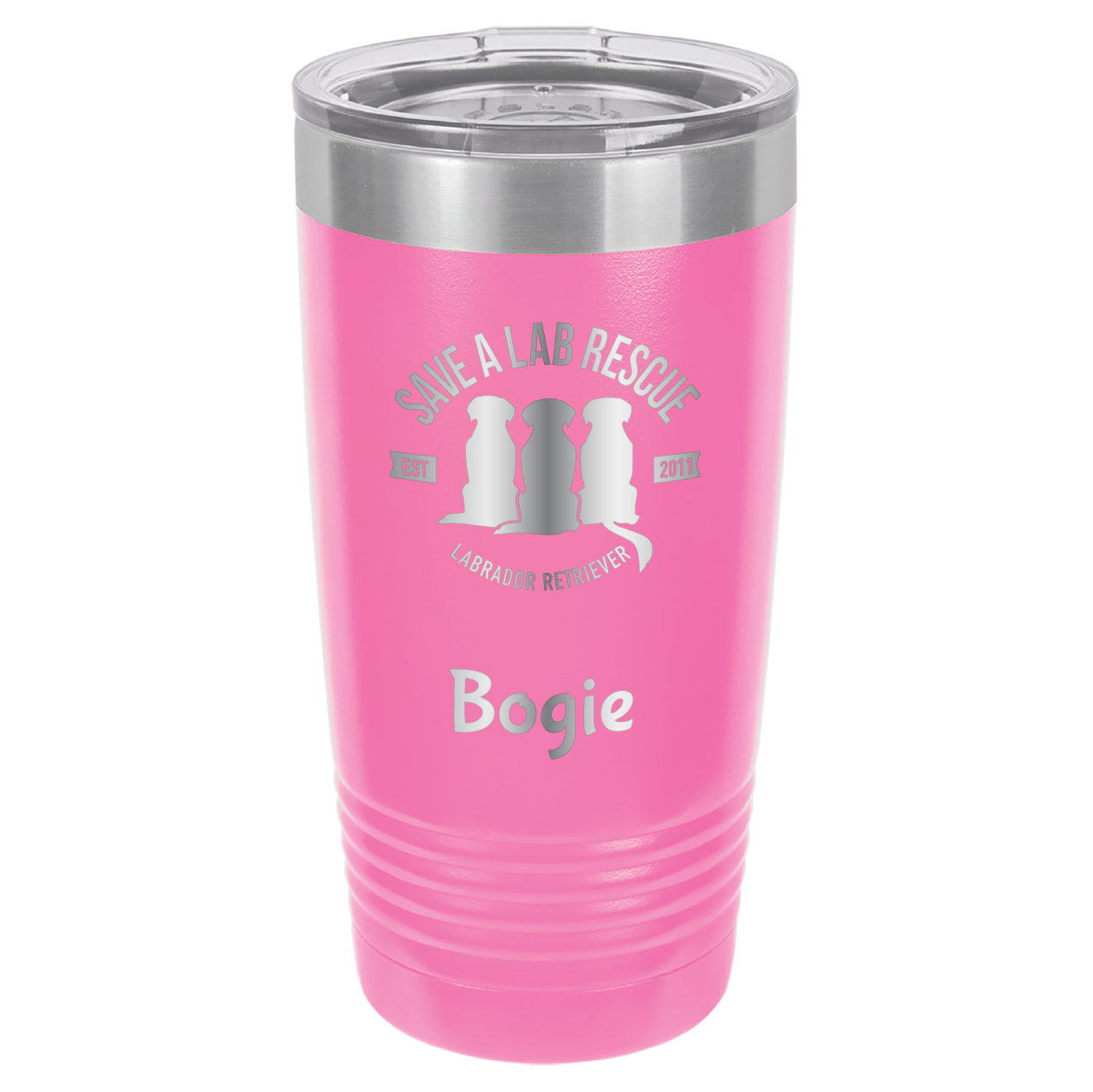 Save A Lab Rescue 20 oz. Tumbler - Laser Engraved
