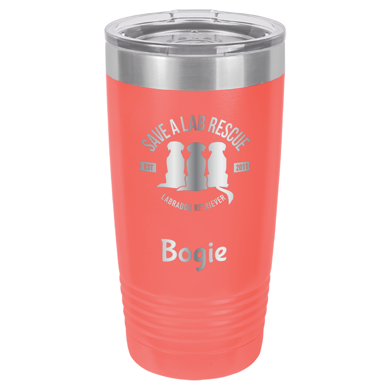Save A Lab Rescue 20 oz. Tumbler - Laser Engraved