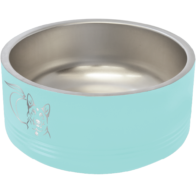 German Shepherd Rescue of Georgia Laser Engraved Pet Bowl