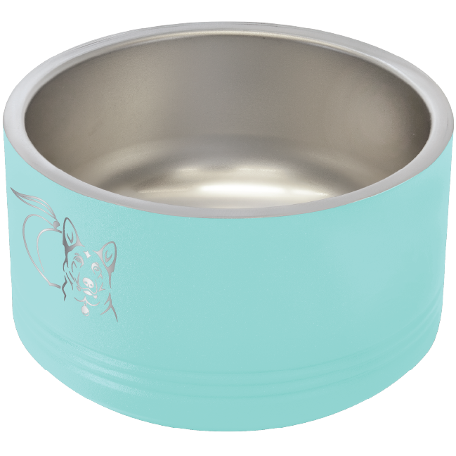 German Shepherd Rescue of Georgia Laser Engraved Pet Bowl