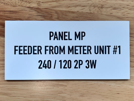 Welcome to Trade Marked: Articles regarding permanent placards and tags for electric panels