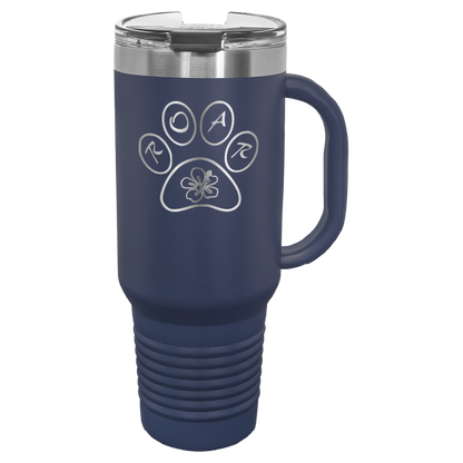 ROAR NC 40 oz. Tumbler - Laser Engraved