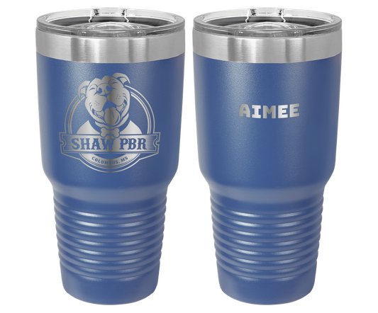 Shaw Pit Bull Rescue 30 oz. Tumbler - Laser Engraved