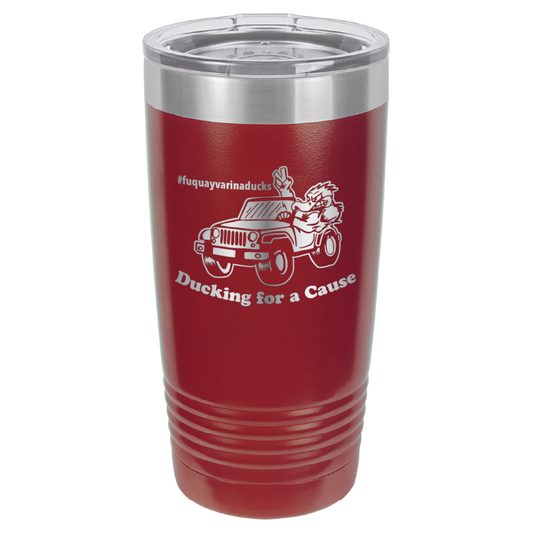 Fuquay-Varina Jeep Club 20 oz.Laser Engraved Tumbler