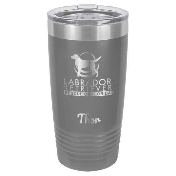 Lab Rescue of Florida 20 oz. Tumbler - Laser Engraved