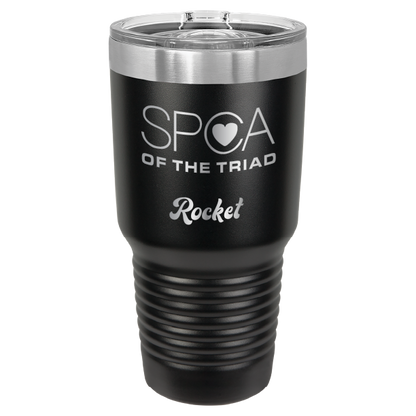 SPCA of the Triad 30 oz. Tumbler - Laser Engraved