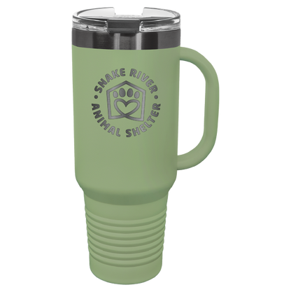 Snake River Animal Shelter 40 oz. Tumbler - Laser Engraved
