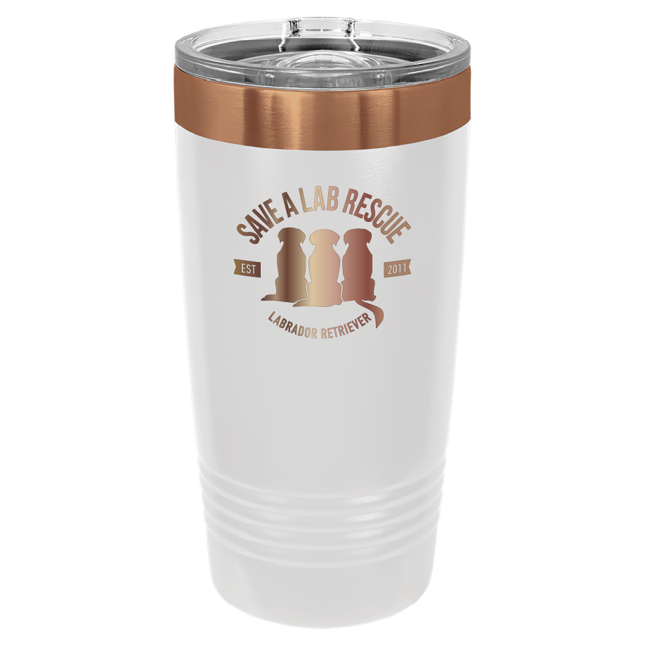 Save A Lab Rescue 20 oz. Tumbler - Laser Engraved