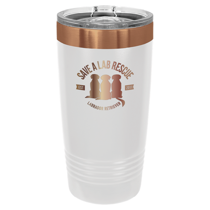 Save A Lab Rescue 20 oz. Tumbler - Laser Engraved