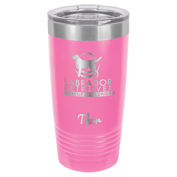 Lab Rescue of Florida 20 oz. Tumbler - Laser Engraved