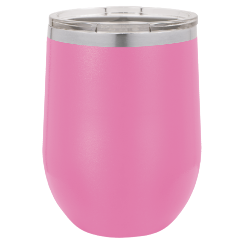 12 oz Wine Tumbler - Laser Engraved