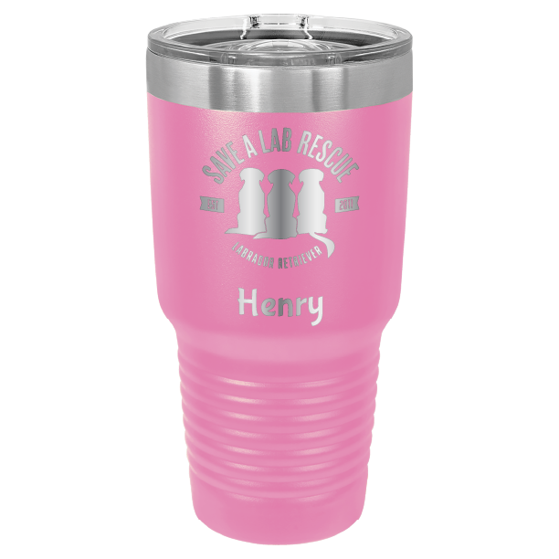 Save a Lab 30 oz. Tumbler - Laser Engraved