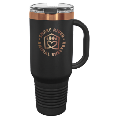 Snake River Animal Shelter 40 oz. Tumbler - Laser Engraved
