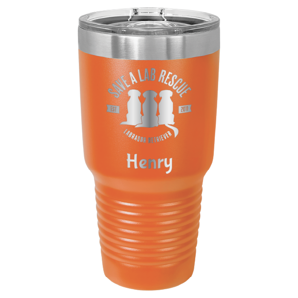 Save a Lab 30 oz. Tumbler - Laser Engraved