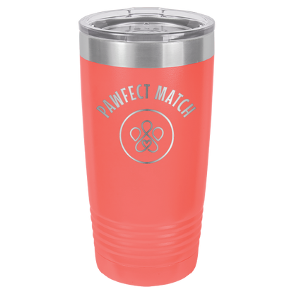 Pawfect Match Rescue 20 oz. Tumbler - Laser Engraved