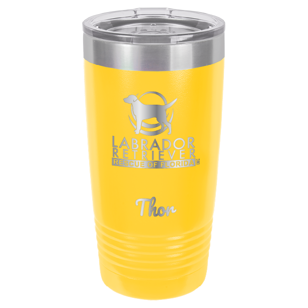 Lab Rescue of Florida 20 oz. Tumbler - Laser Engraved