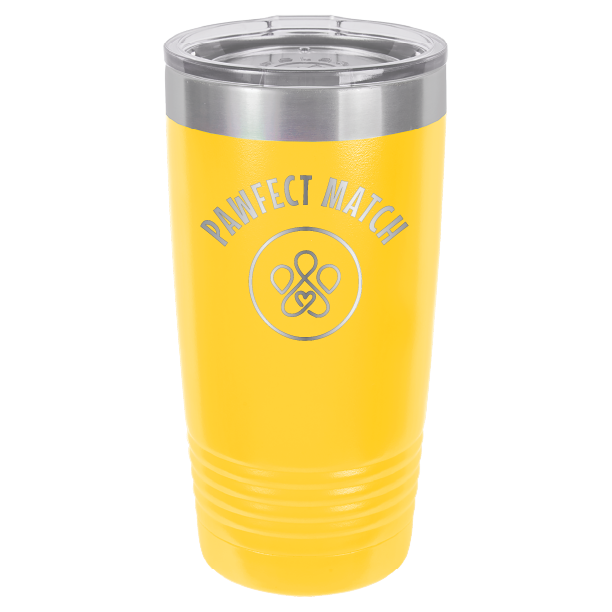 Pawfect Match Rescue 20 oz. Tumbler - Laser Engraved