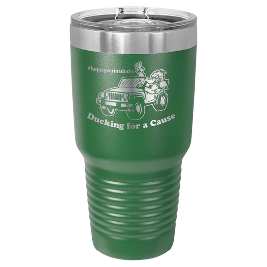 Fuquay-Varina Jeep Club30 oz. Tumbler - Laser Engraved, Personalizable